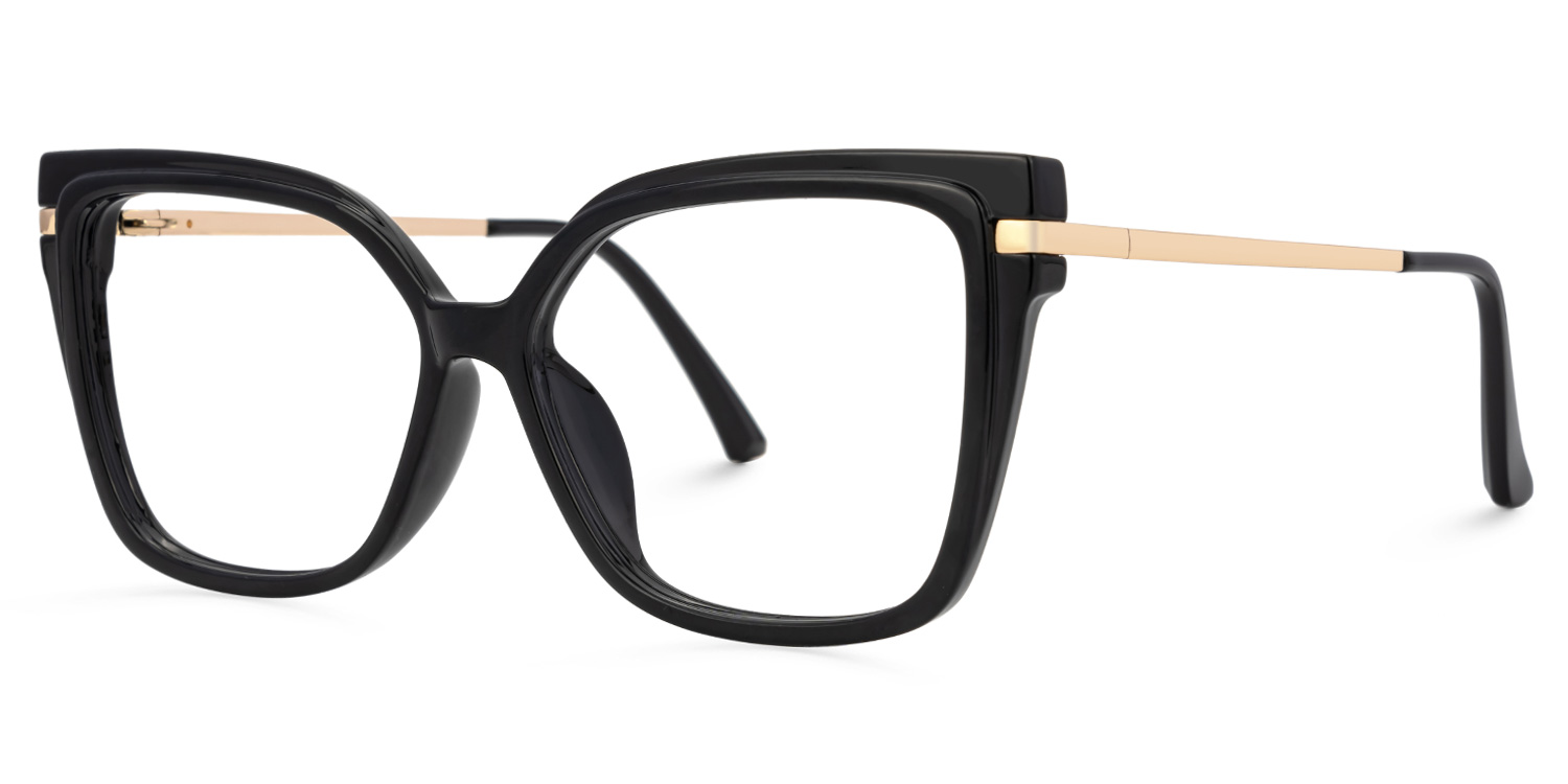 Chrisett Butterfly Black Glasses1