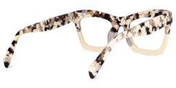 Benitez Square Two-Tone Glasses3