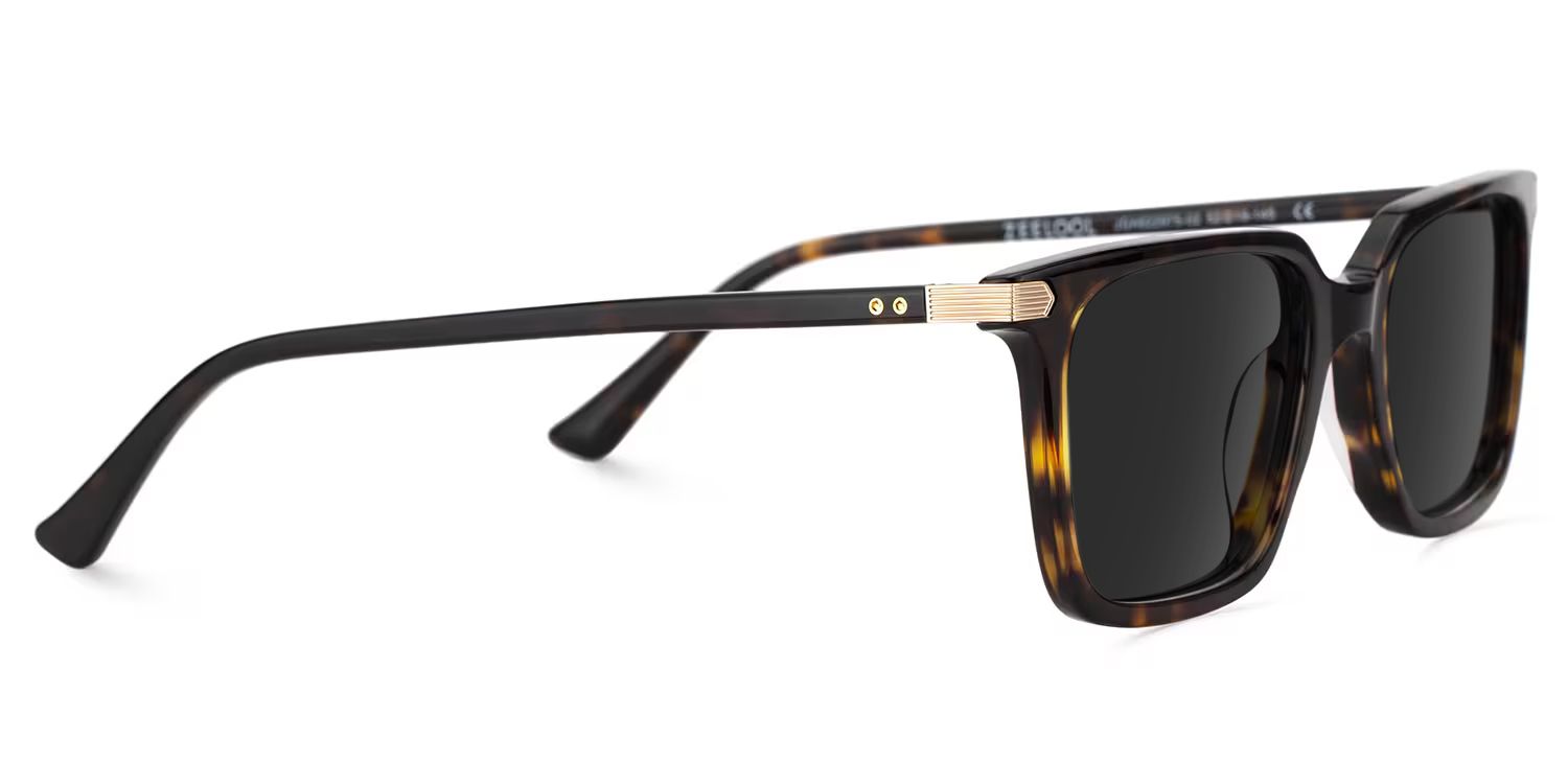 Goveo Rectangle Tortoise Sunglasses for Women & Men | ZEELOOL CA3