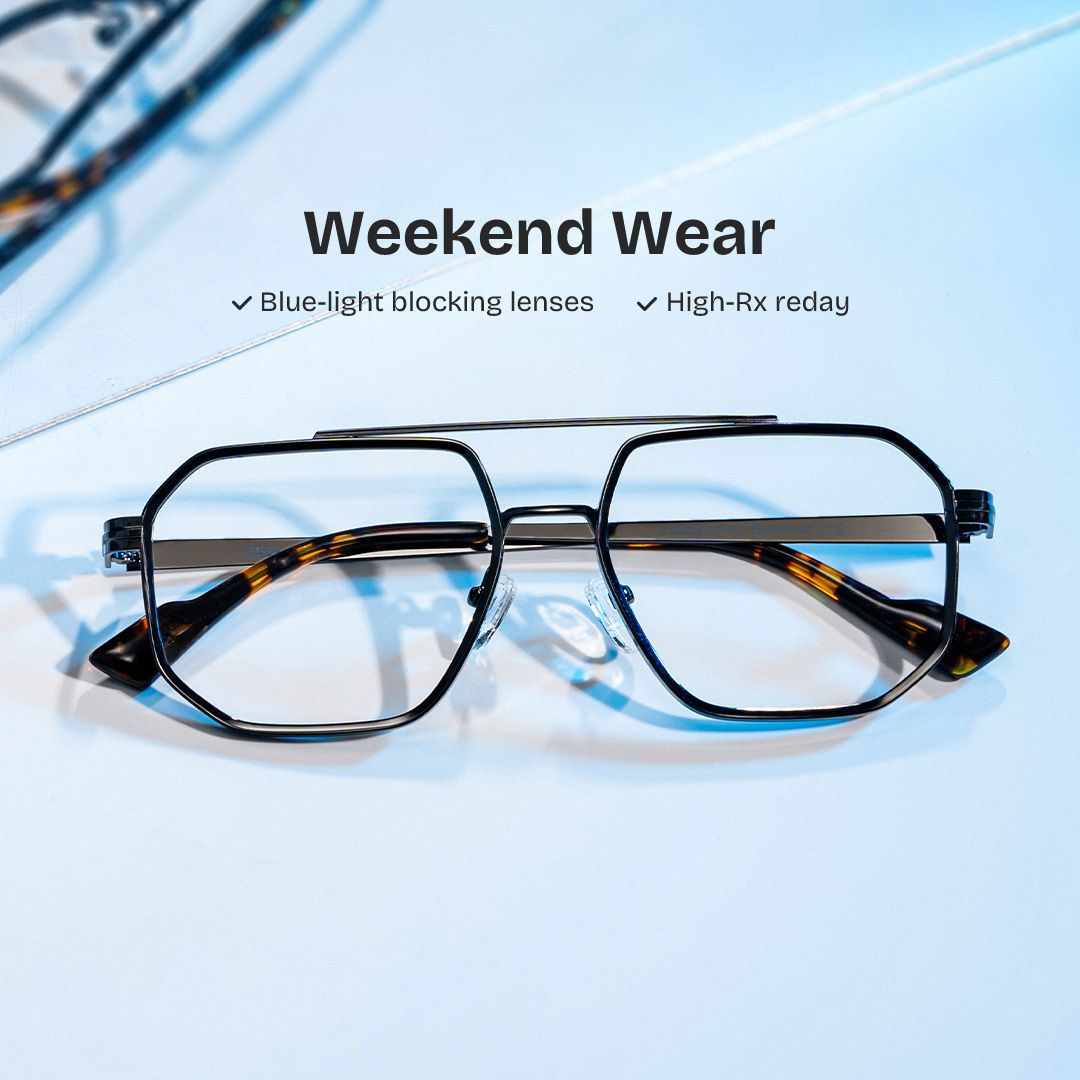 Autumn grey aviator glasses Online | ZEELOOL0