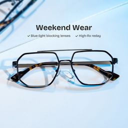 Autumn Aviator Gray Glasses0