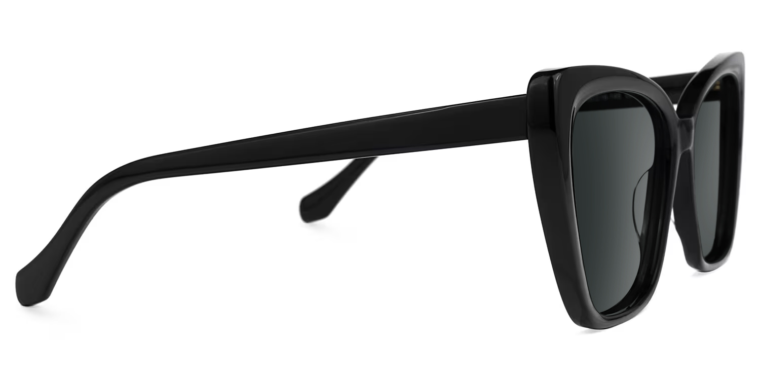 Shanell Butterfly Black Sunglasses2