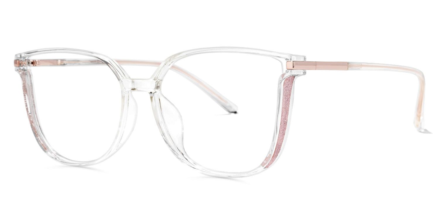 Rodz Square Clear Frame Glasses | ZEELOOL Canada1