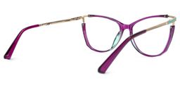 Yomary Cateye Purple Glasses3