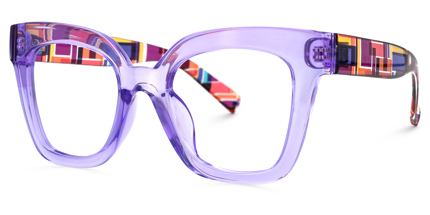 Malcolm Square Purple Glasses1