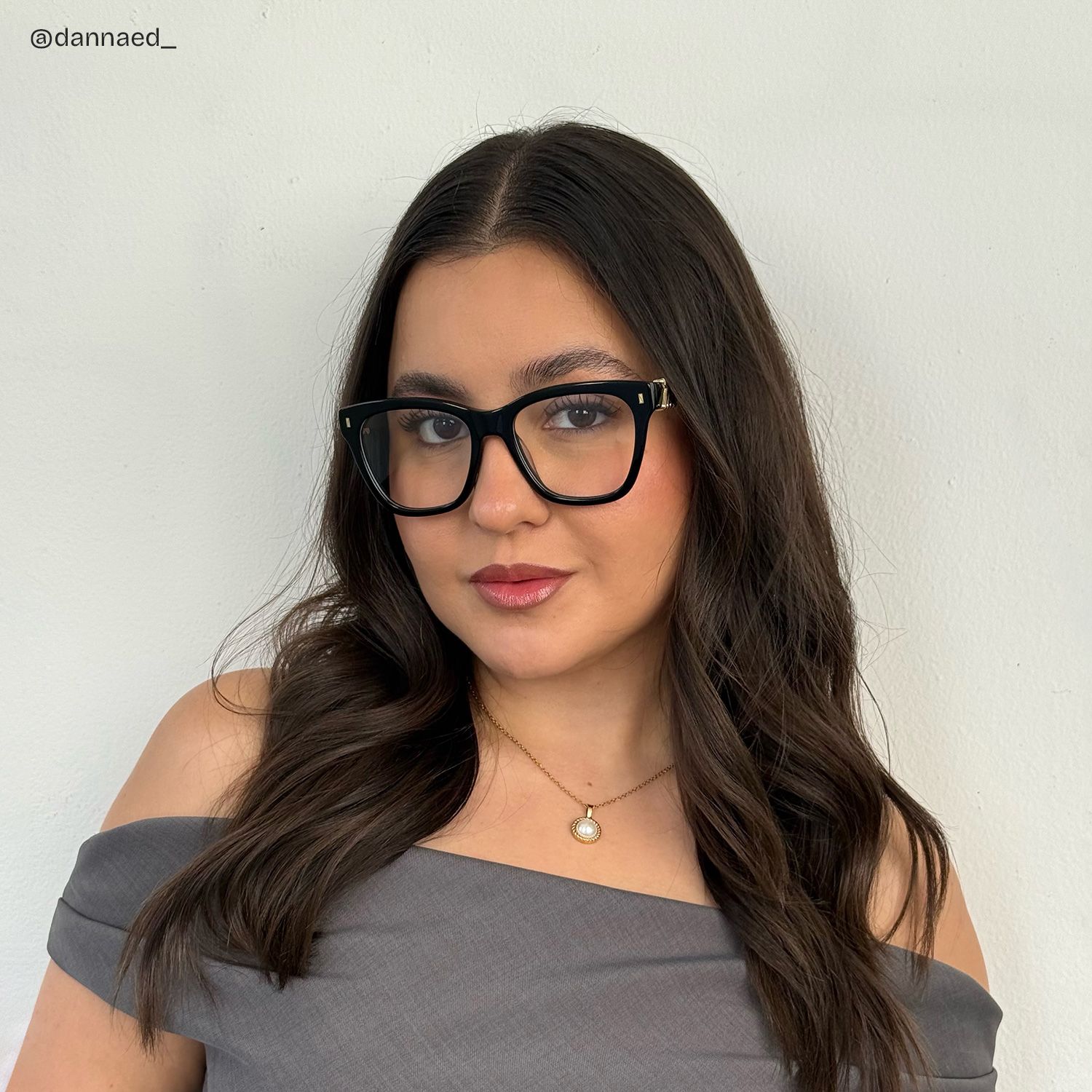 Square Black Eyeglasses- Mae Acetate Frame Glasses6