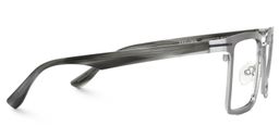 Sharma Rectangle Silver Glasses2