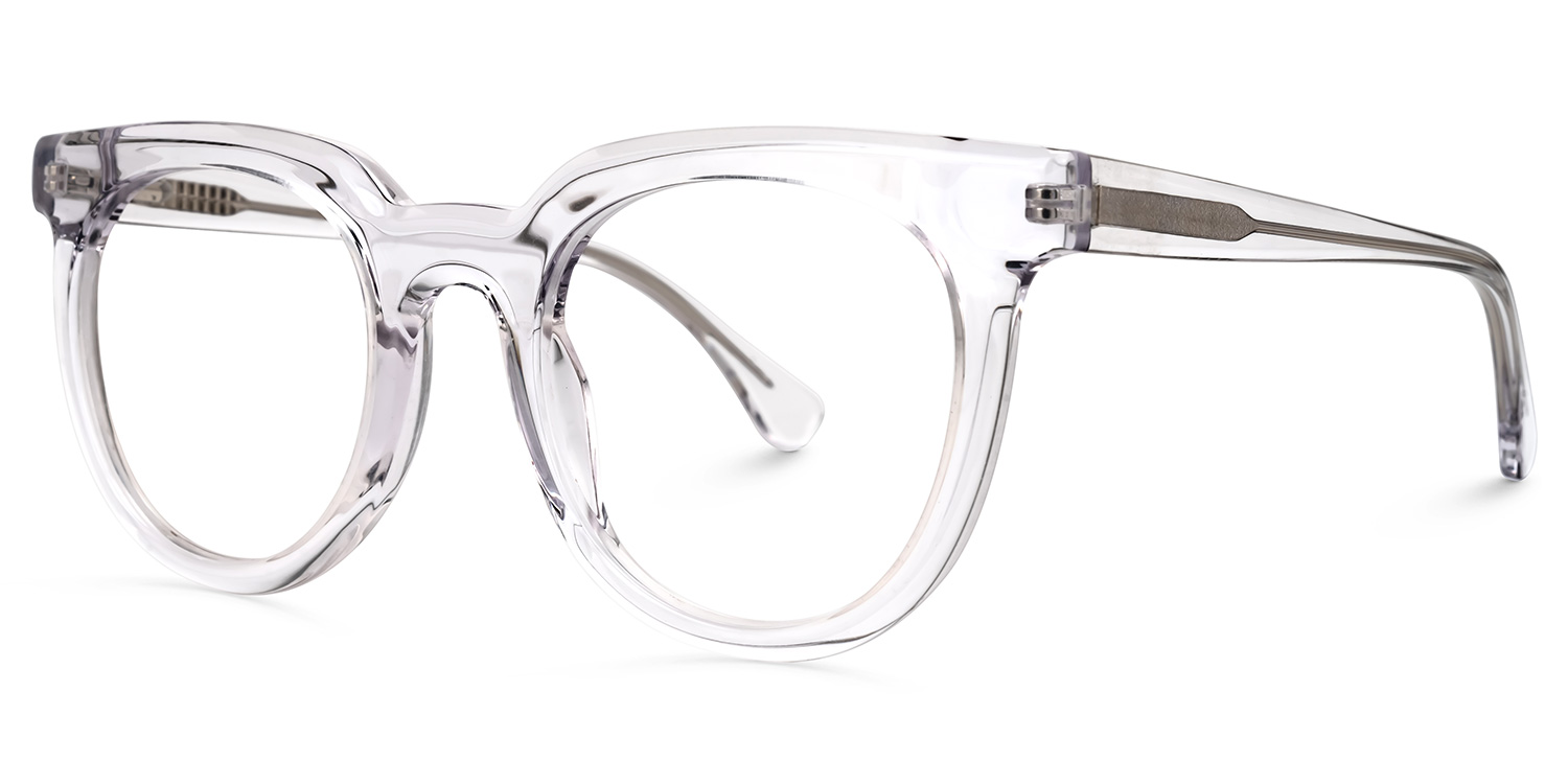 Round Shabien Crystal Glasses deals -Zeelool Glasses1