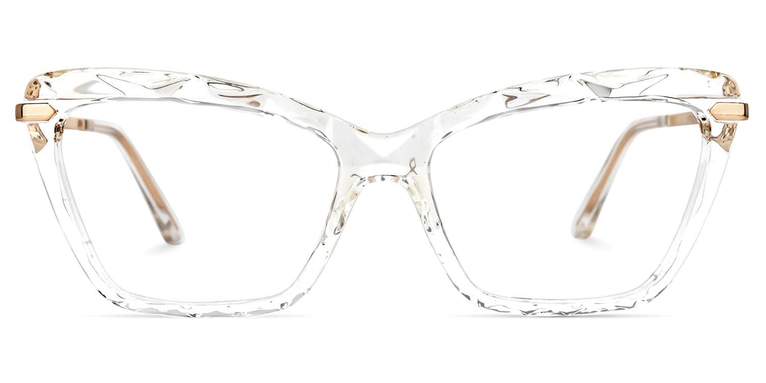 Juliet Crystal Cateye Frame Glasses | ZEELOOL Canada0