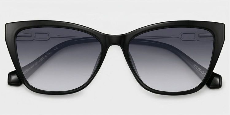 Celeste Black Cat eye Sunglasses