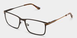 Roxana Brown Rectangle Glasses2
