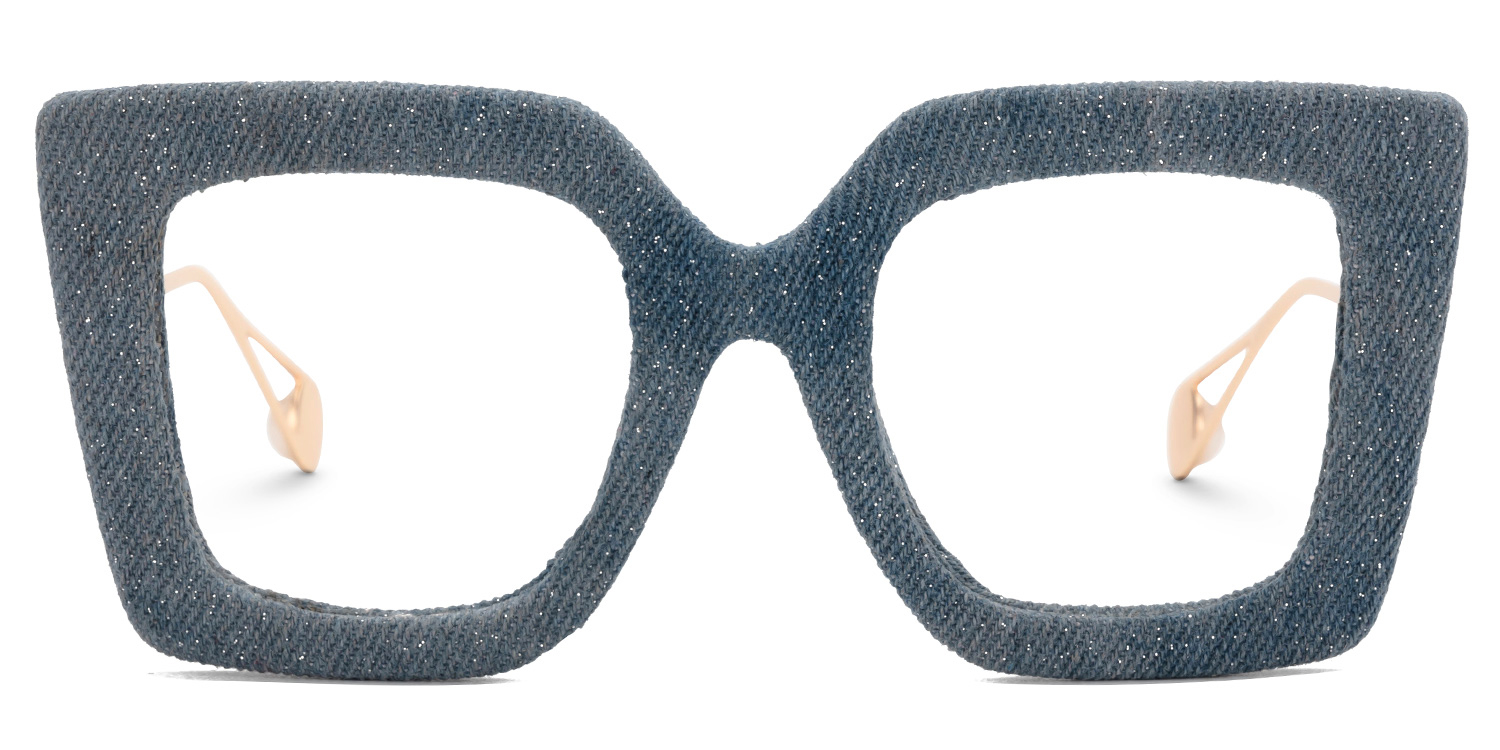 Latanya Square Blue Glasses0