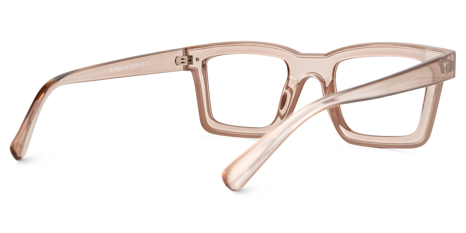 Kristan Square Brown Glasses3