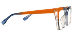 Shaun Cateye Orang Glasses2