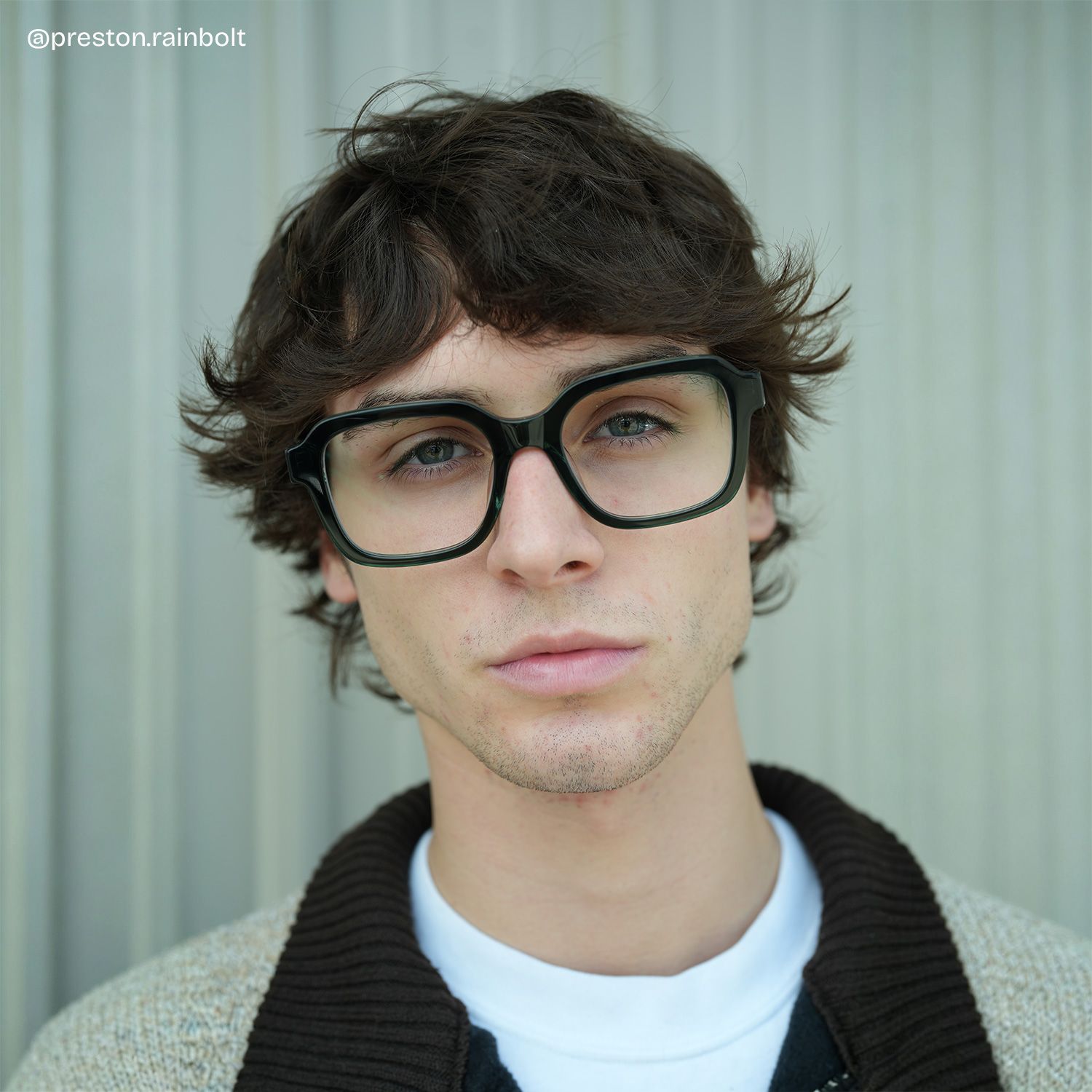 Parker Green Square Eyeglass Frames for Women | ZEELOOL7