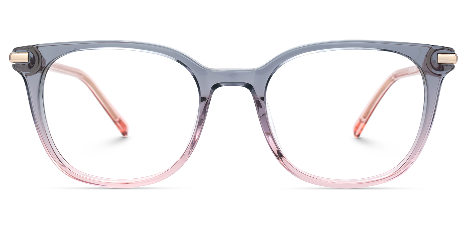 Vilmarie Oval Gray Pink Glasses0