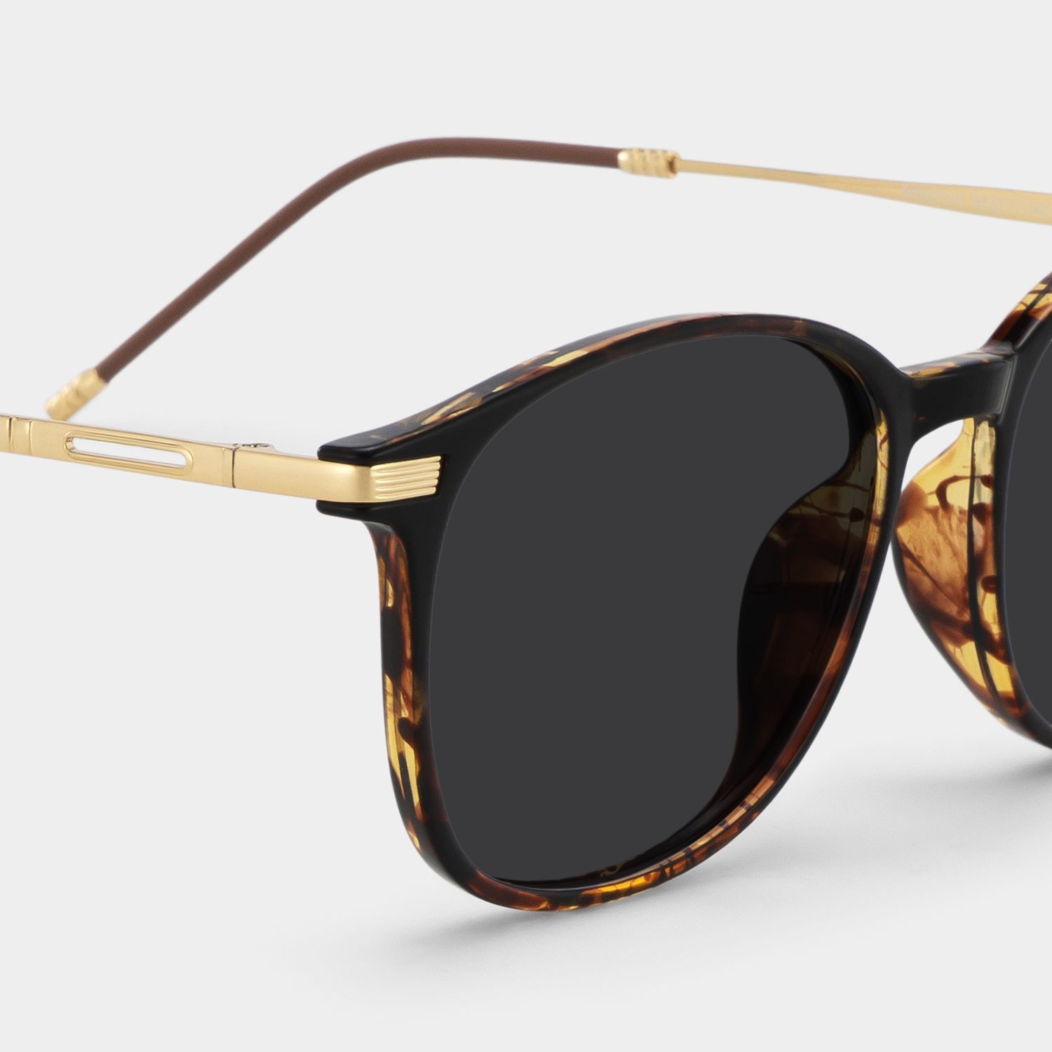 Greene Square Tortoise Frame Glasses | Zeelool Optical4