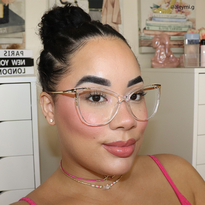 Yomary Cateye Crystal Glasses5