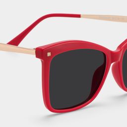 Isaebella Butterfly Red Sunglasses4