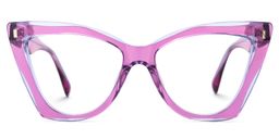 Kimbers Cateye Pink Glasses0