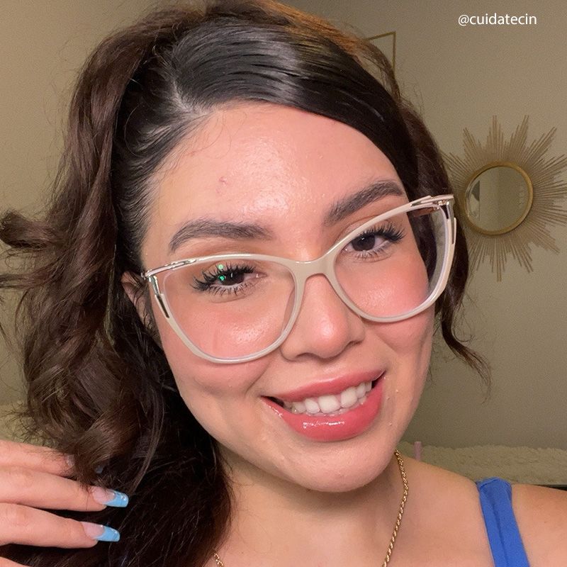 Yomary Cateye Khaki EyeGlasses | ZEELOOL Canada11