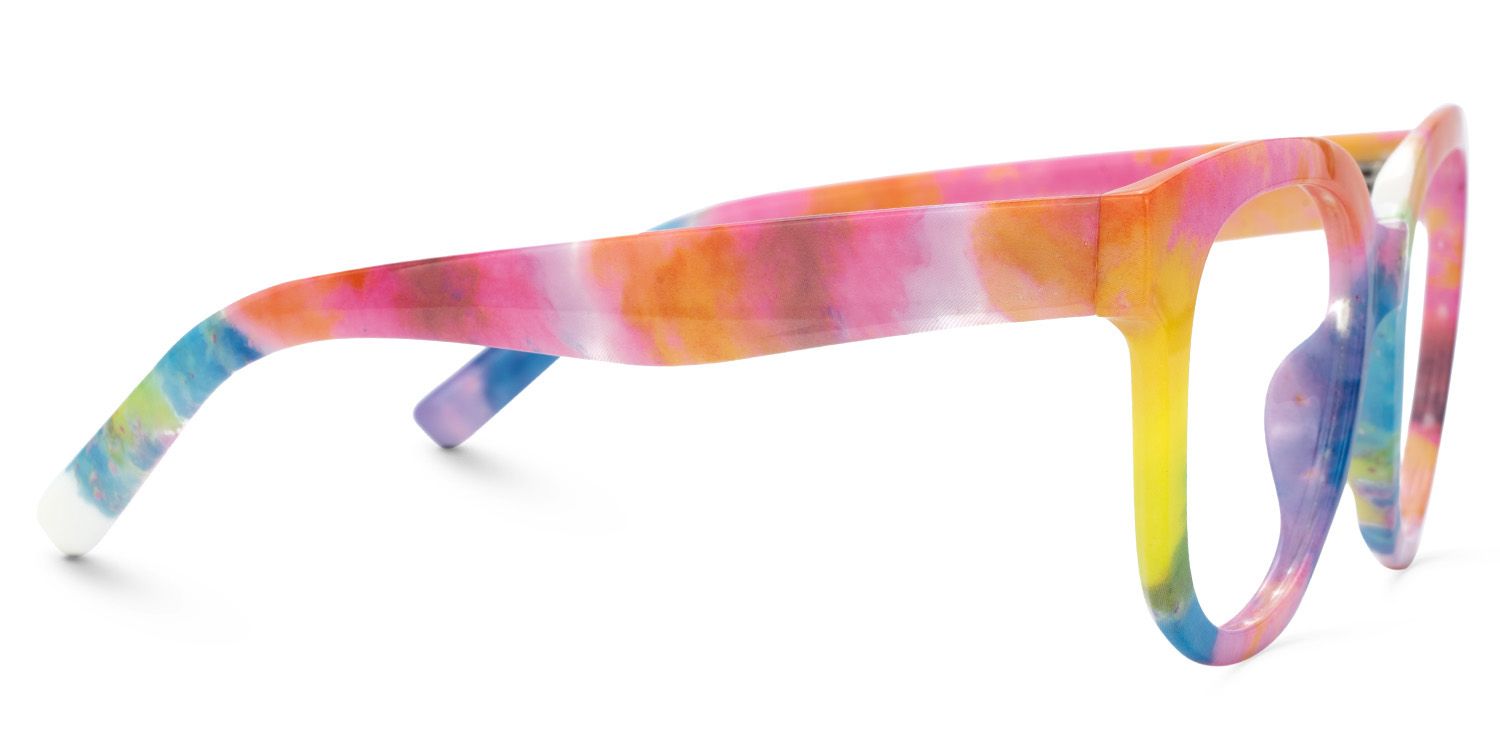 Rainbow Square Frame Glasses - Harrell on Sale | ZEELOOL Canada2
