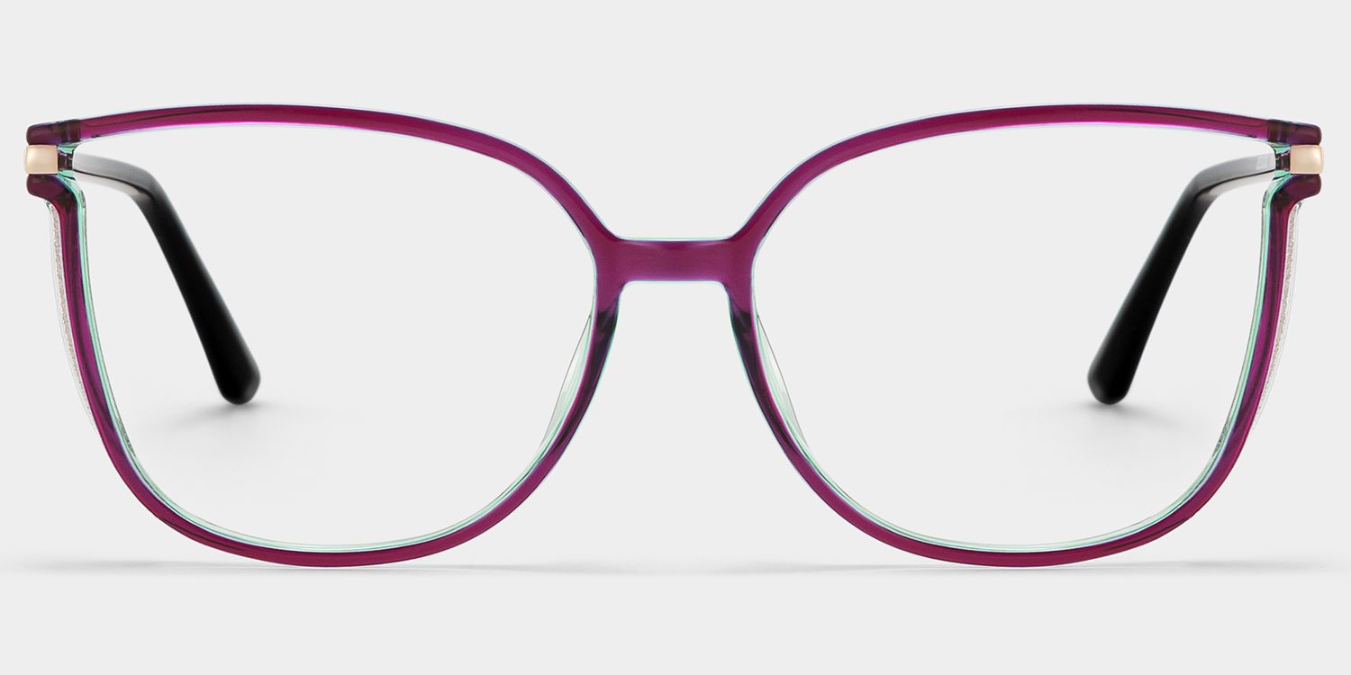Rodz Square Black Frame Glasses with Prescription Lens
