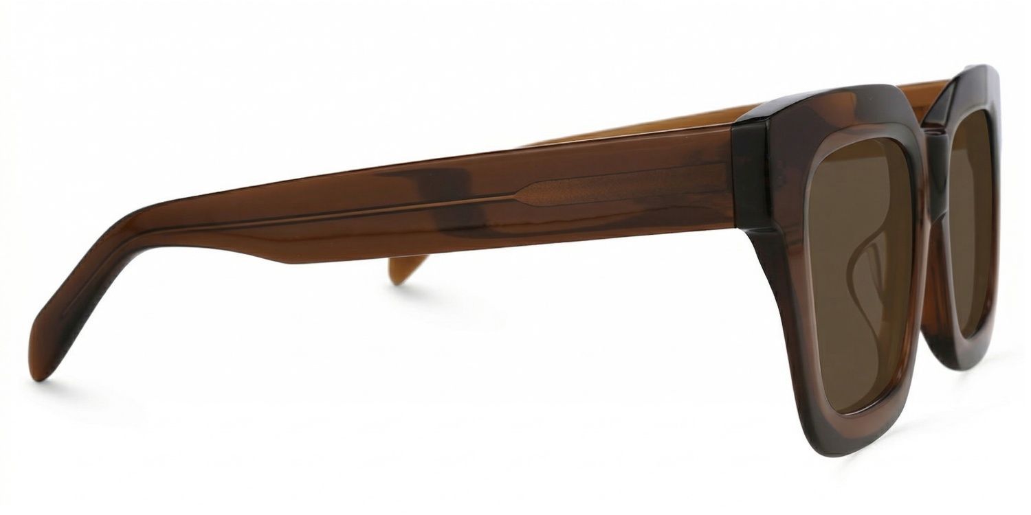 Trinity Square Tawny Glasses | Zeelool Glasses2