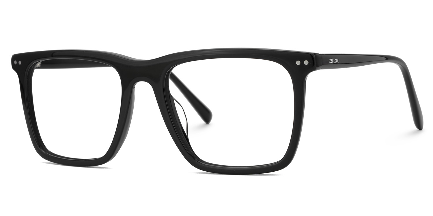 Frantz Square Black Glasses3