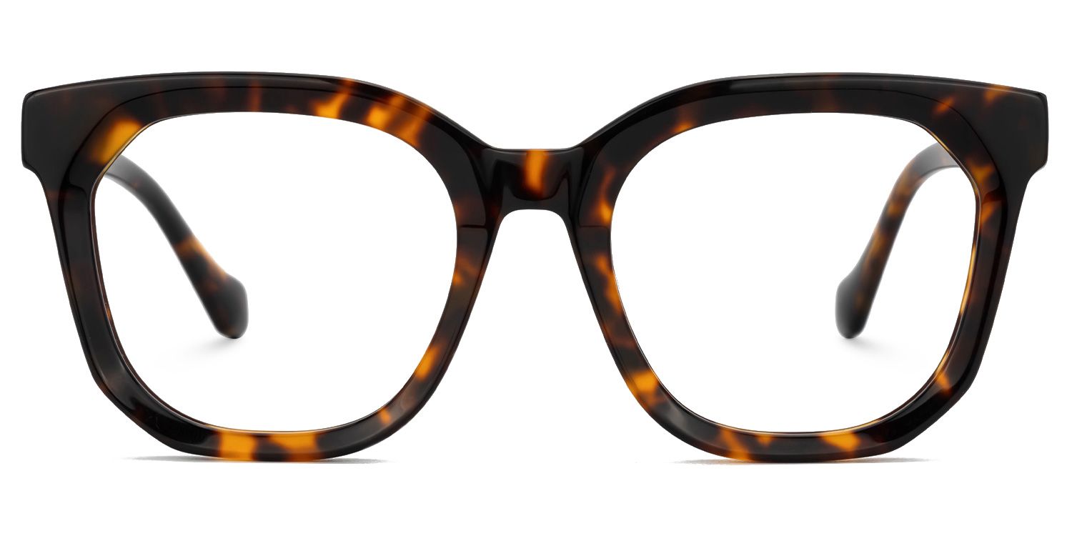 Beddoe Tortoise Square Acetate Full-Frame Eyeglasses | ZEELOOL Canada0