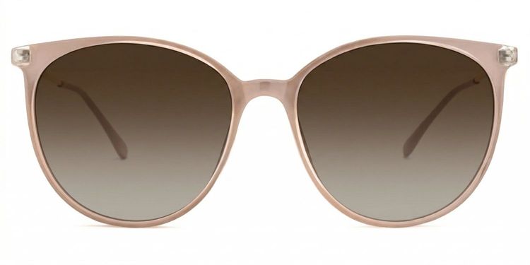 Chanty Pink Round Sunglasses
