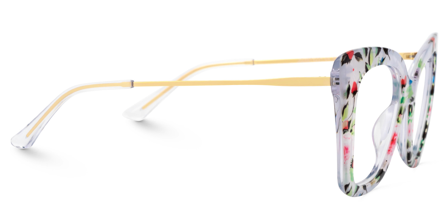 Rivas Butterfly Floral Glasses2