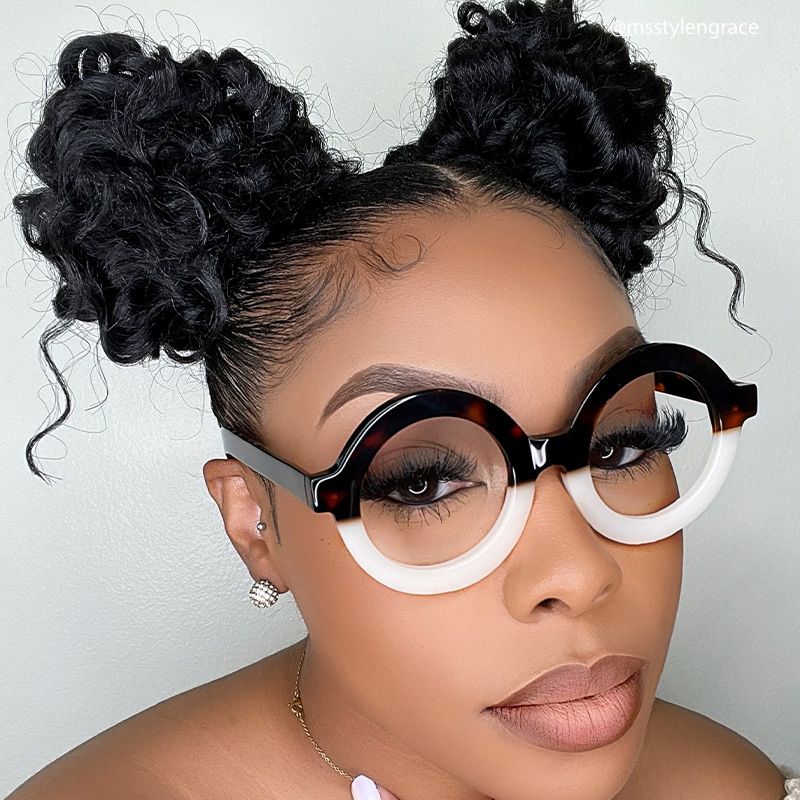 Calhoun Round Two-Tone Glasses | ZEELOOL Canada4