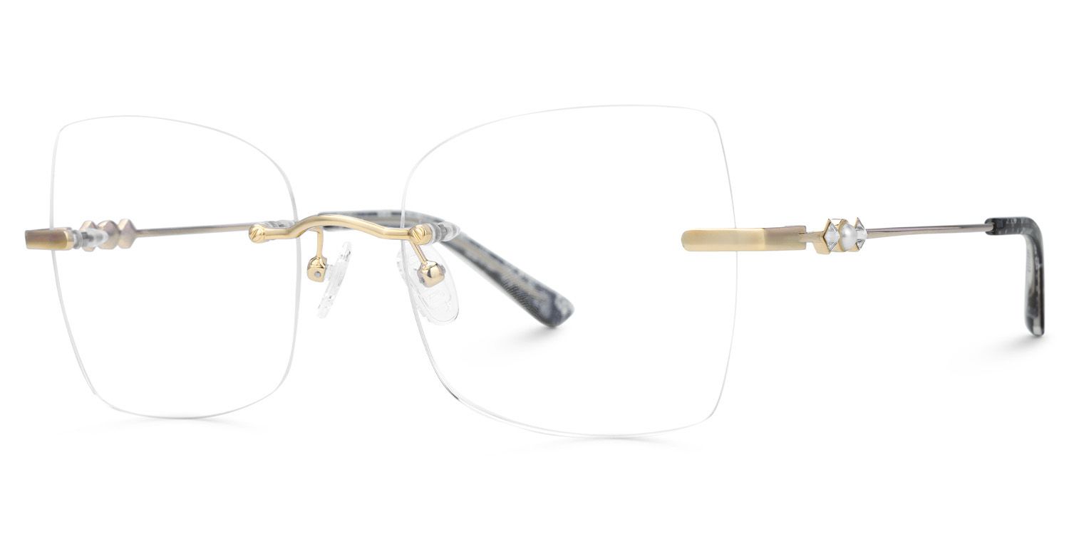 Tierney Designer Butterfly Metal Rimmed Spectacles  | ZEELOOL Canada1