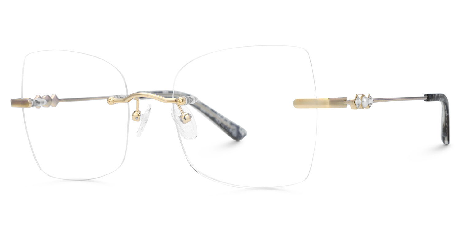 Tierney Designer Butterfly Metal Rimmed Spectacles  | ZEELOOL Canada1