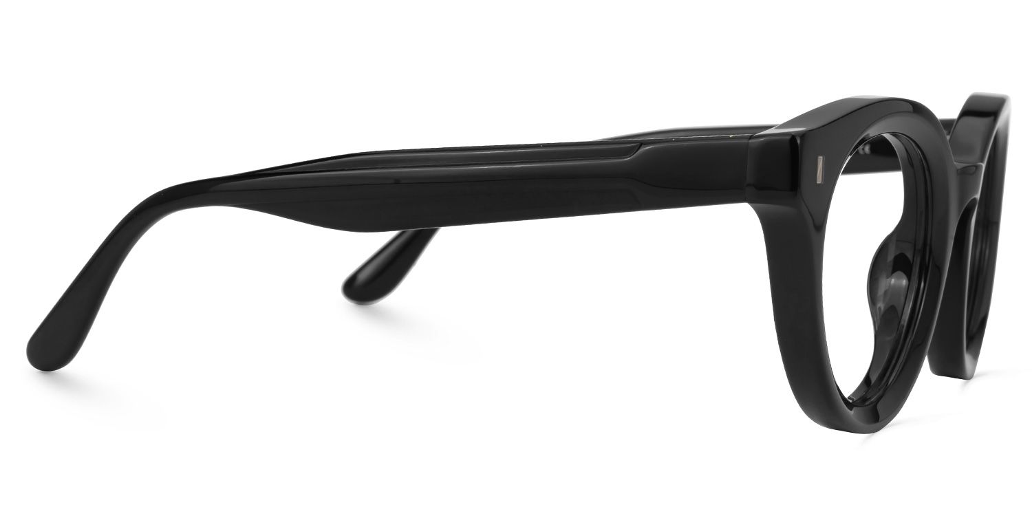 Round Belloso Black Glasses deals -Zeelool Glasses2