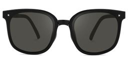 Sulaika Square Black Sunglasses0