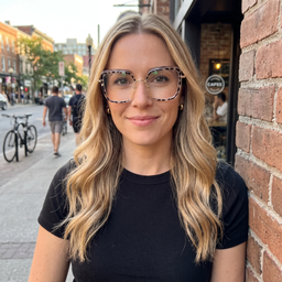 Cordaro Square Clear Tortoise Shell Glasses7