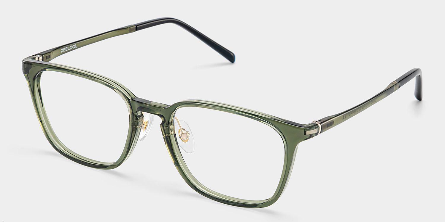 Lily Olive Green Glasses Frames for Women | ZEELOOL CANADA3