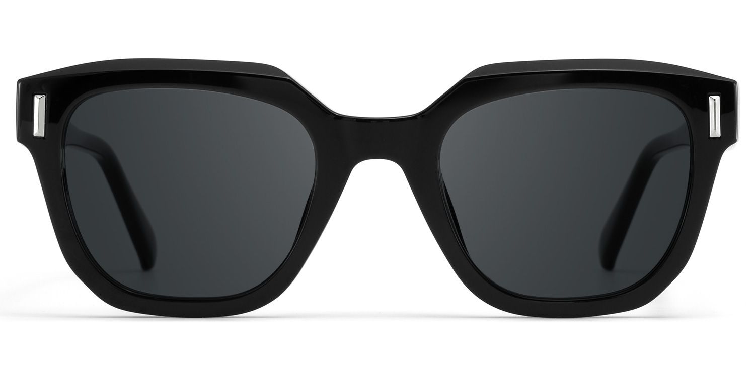 Nia Black Square Sunglasses Online | ZEELOOL Canada0