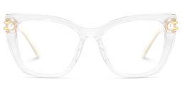 Victor Cat eye Clear Glasses2