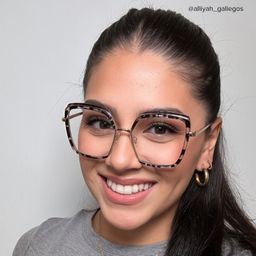 Cordaro Square Clear Tortoise Shell Glasses12