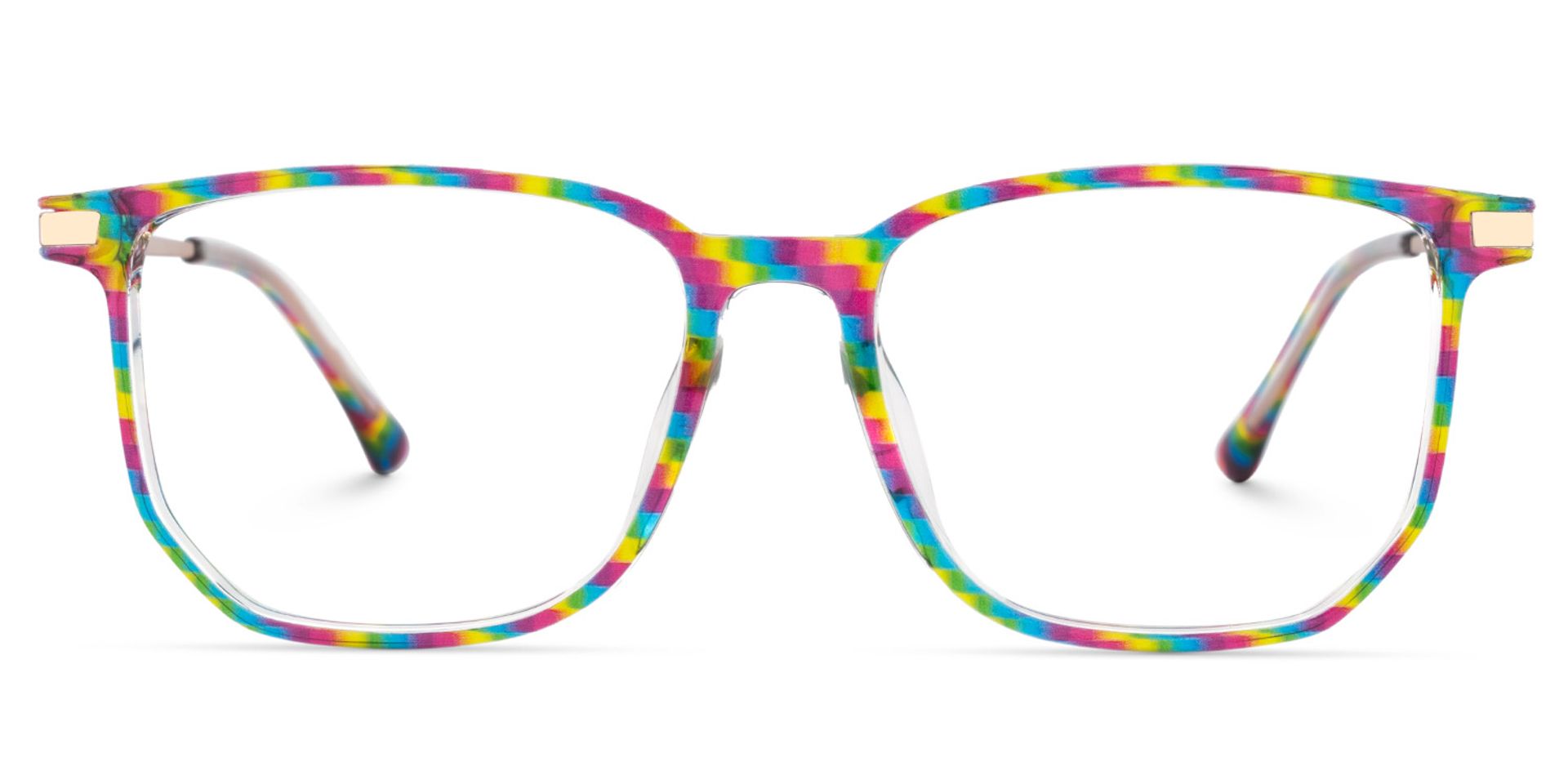 Fezell Multicolor Thin Frame Eyeglasses | ZEELOOL Canada1