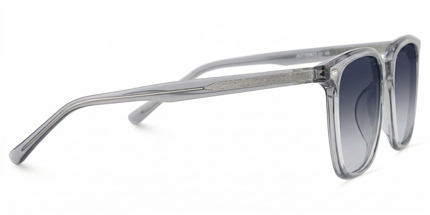 Square Grey Eyeglasses Eliza TR-90 Frame Glasses3