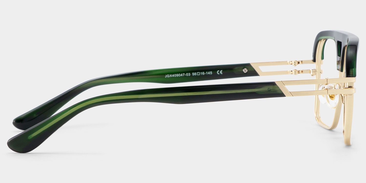 Griff Green Aviator Glasses for Men | ZEELOOL4