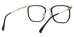 Roque Geometric Black Glasses3