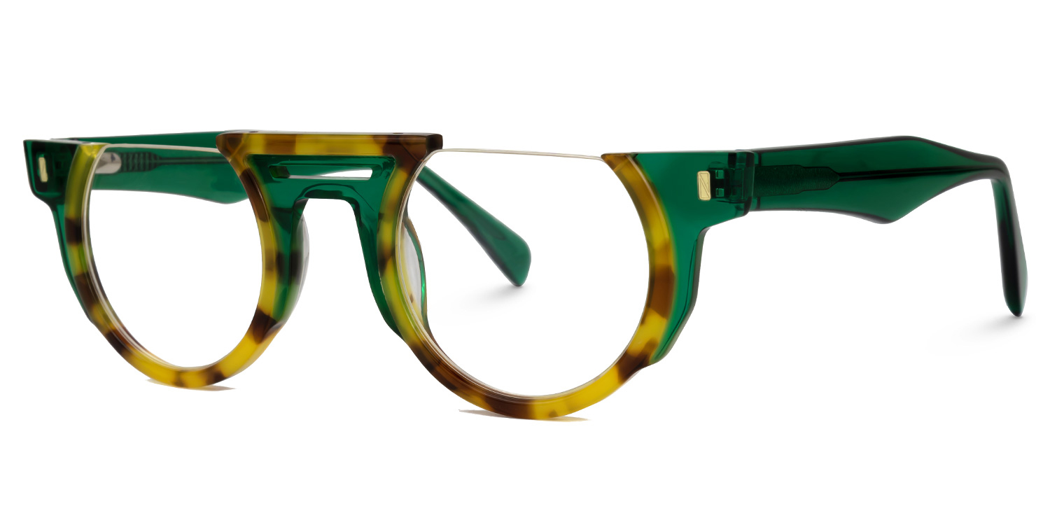 Mastin Round Tortoise Glasses2