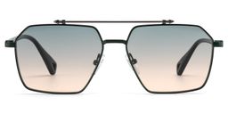 Casablanca Aviator Green Sunglasses0