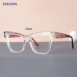 Cara Butterfly Clear Glasses4