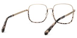 Perfecta【MY STORY】 Havana Square Glasses3